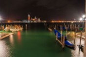 Venice at night panorama
